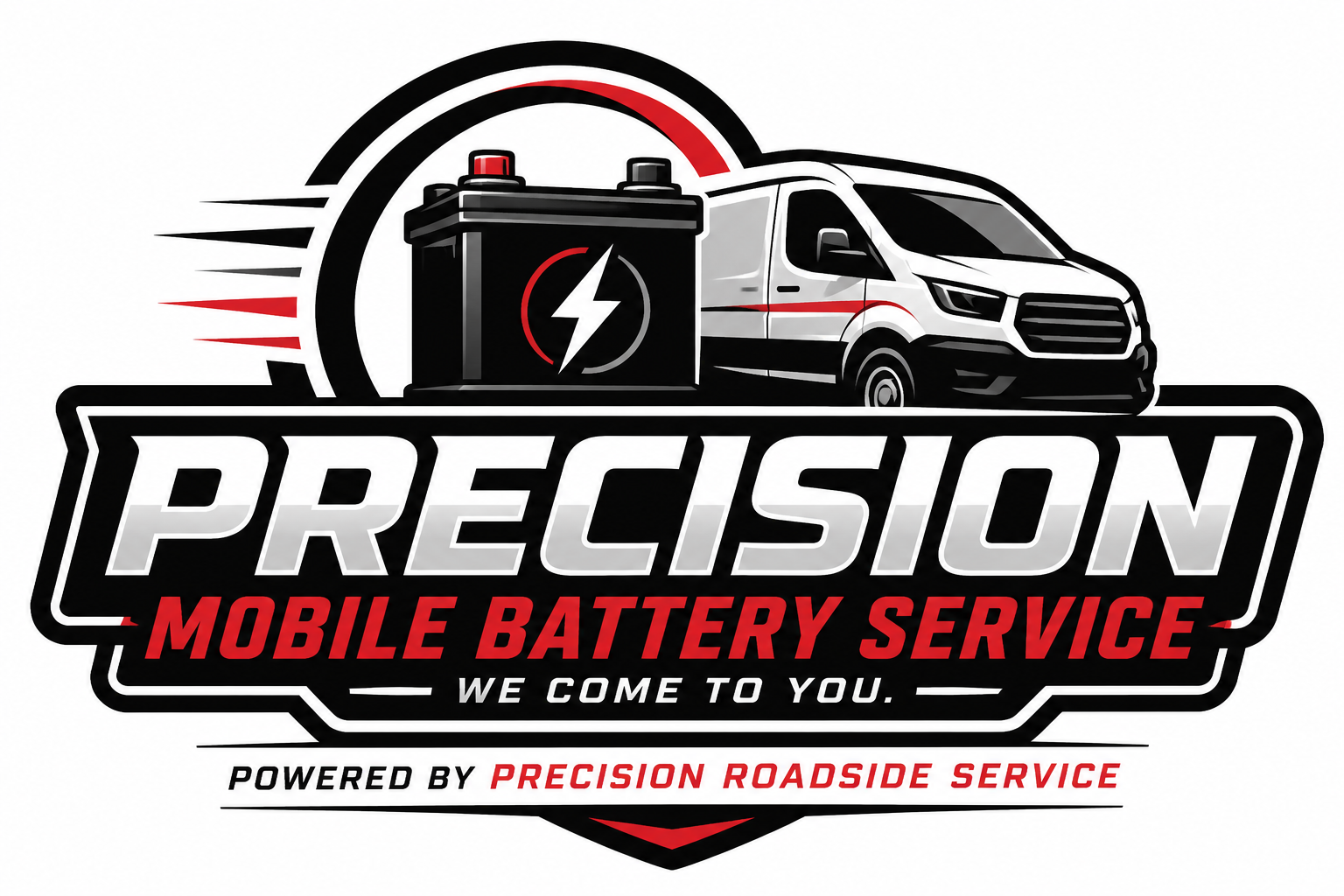 Precision Mobile Battery Service Logo